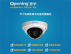 電梯專業(yè)防暴監(jiān)控半球 （點擊進入大圖）