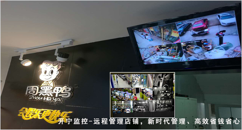 開寧店鋪商場智能監控系統